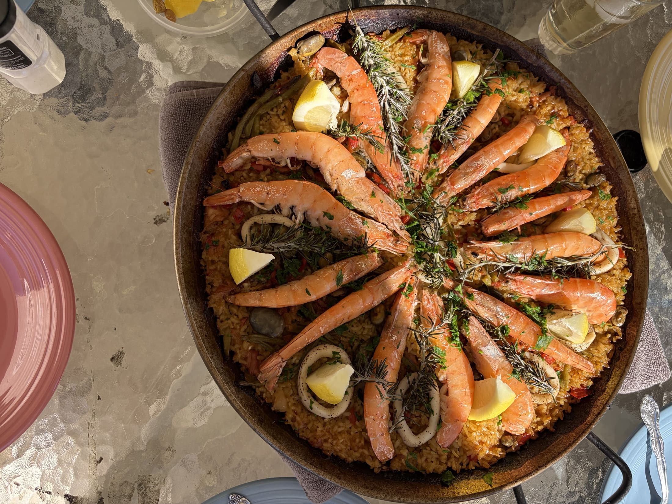 Paella prepared for FAB 333 Culture and Cuisine